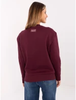 Mikina D10608BC02801A4NO bordó