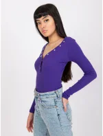 Halenka RV BZ 7439.18 tmavě fialová