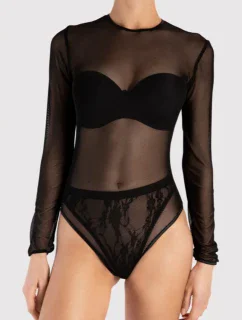 MEG - PRŮHLEDNÉ BODY S DLOUHÝM RUKÁVEM