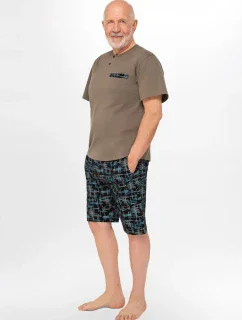 Pánské pyžamo Martel 411 Eryk I kr/r M-2XL