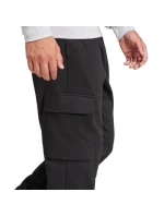 Pánské kalhoty adidas Essentials Feelcozy Fleece Cargo black JE3820