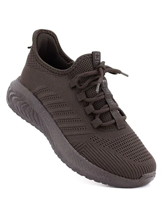 Dámská textilní hnědá sportovní obuv Big Star UU274055 dámské