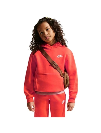Dětská mikina Nike Sportswear Club Fleece oranžová FD3000 842 Dětská mikina Nike Sportswear Club Fleece oranžová FD3000 842