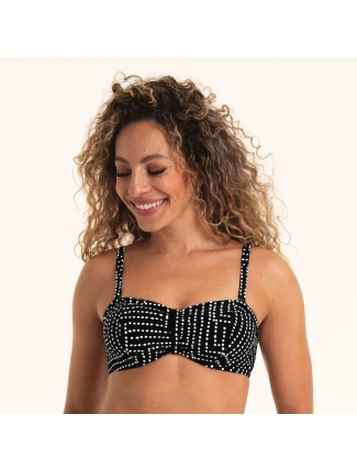 Style Ella Top Bikini - horní díl 8811-1 black - RosaFaia Style Ella Top Bikini - horní díl 8811-1 black - RosaFaia