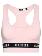 Dámský podprsenkový top O1GA44KABR0 - G6S4 - Pudrová růžová - Guess Dámský podprsenkový top O1GA44KABR0 - G6S4 - Pudrová růžová - Guess