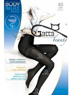 Dámské punčochové kalhoty Gatta Body Relax Medica 40 den 5-XL