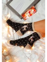 Milena ponožky 1283-021 sobi a vánoční tečky 37-41