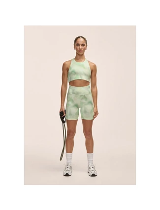 Dámské legíny Casall High Waist Bike Shorts, zelené Dámské legíny Casall High Waist Bike Shorts, zelené