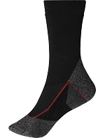 Daiber JN 213 Teplé pracovní ponožky 02.0213 black/red Daiber JN 213 Teplé pracovní ponožky 02.0213 black/red