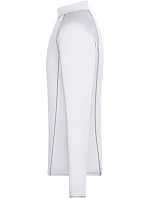 Daiber JN 498 Pánské funkční tričko s dlouhým rukávem 02.0498 white/silver
