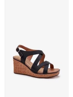 Bota na klínech  model 212834 Step in style