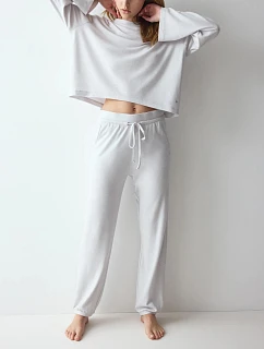Kalhoty Cozy Comfort Cozy Trouser X 01 světle šedé Light Grey Melange - TRIUMPH