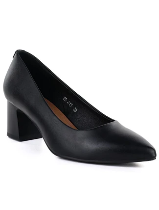 Dámské lodičky na podpatku černé Sergio Leone PB413