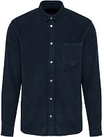 Kariban K 599 Manšestrová košile s dlouhým rukávem 20.K599 washed dark navy Kariban K 599 Manšestrová košile s dlouhým rukávem 20.K599 washed dark navy