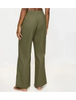 Dámské kalhoty Summer Wear Trousers - SAGE GREEN - zelené 00MM   - TRIUMPH