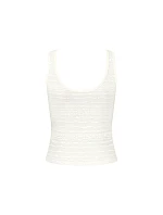Dámské tílko FREE Evolve Tank Top Lace - WHITE - bílé 00GZ - SLOGGI