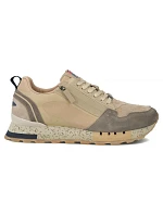 Pánské kožené polobotky béžové Filippo MSP7836