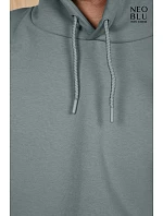 NEOBLU Nicholas Men Pánská mikina s kapucí 24.3196 grey melange
