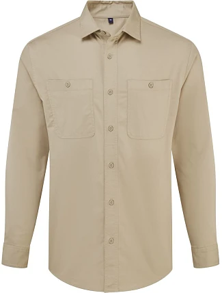 Premier PR 021 Košile s dlouhým rukávem "Utility 2.0" 39.0021 stay khaki Premier PR 021 Košile s dlouhým rukávem "Utility 2.0" 39.0021 stay khaki