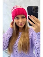 Dámská čepice Feba K330 pink neon