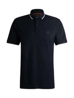 Pánská polokošile BOSS Passertip BLU slim fit navy (50507699-404)