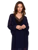 Dámské šifonové šaty se spodničkou K136 Černá - Makover Dámské šifonové šaty se spodničkou K136 Černá - Makover