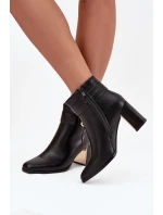 Boty na podpatku  model 220694 Step in style