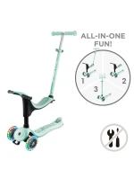 Koloběžka GO-UP SPORTY LIGHTS se sedadlem (452-706-4 S)