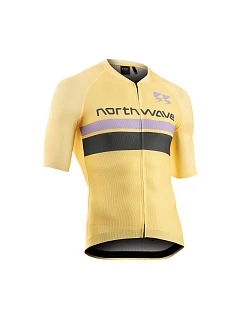 Cyklistické tričko NORTHWAVE Blade Air 2 Jersey Short Sleeve, žluté