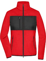 Daiber JN 1311 Dámská fleecová bunda 02.1311 red/black Daiber JN 1311 Dámská fleecová bunda 02.1311 red/black