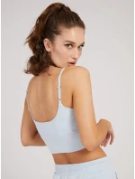 Dámský crop top O1BA10KASI1 - G707- Mint - Guess Dámský crop top O1BA10KASI1 - G707- Mint - Guess