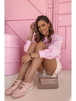 Sportovní dámské baleríny růžové - Farvessa