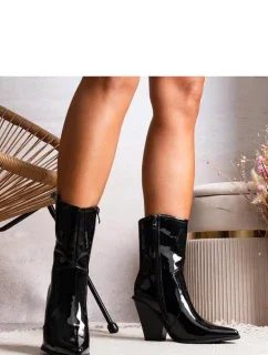 Kozačky na podpatku  model 205891 Solea