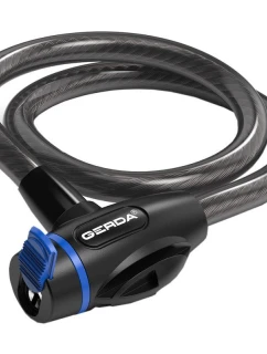 Smyčka zámku na kolo Gerda, kulaté tělo, Flex 650/12T OSFL006501206T2XP