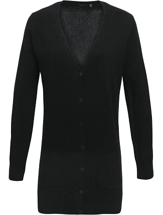Premier PR 698 Dámský cardigan dlouhý 39.0698 black Premier PR 698 Dámský cardigan dlouhý 39.0698 black