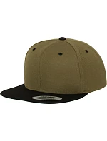 Flexfit 6089M 6 panelová Snapback kšiltovka 55.6089 olive/black