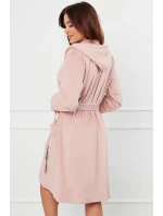 Italian Fashion Akara long barva: pudrově růžová