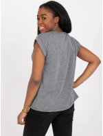 Tričko RV TS 4833.45P tmavě šedá