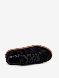 Dámské semišové tenisky Big Star HI-POLY SYSTEM – černé