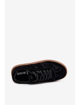 Dámské semišové tenisky Big Star HI-POLY SYSTEM – černé