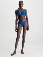 Dámské plavkové kalhotky KW0KW02102 C66 modré - Calvin Klein Dámské plavkové kalhotky KW0KW02102 C66 modré - Calvin Klein