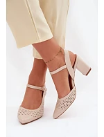 Sandály na podpatku  model 226504 Step in style