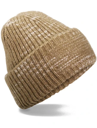 Beechfield B 330R Pletená čepice Patch "Chunky Knit" 53.330R espresso haze Beechfield B 330R Pletená čepice Patch "Chunky Knit" 53.330R espresso haze
