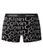 Pánské boxerky NB3403A GND černobílé - Calvin Klein