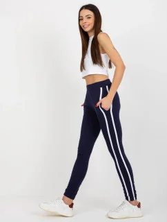 Dámské tepláky LO DR LK 238.22X Tmavě modrá s bílou - FPrice