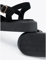 Originální sandály černé dámské platforma Originální sandály černé dámské platforma