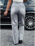 Dámské baggy džíny ZIPELLA s vysokým pasem šedé FashionStreet UY2207