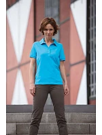 Daiber JN 568 Dámské žerzejové elastické polo 02.0568 orange/white Daiber JN 568 Dámské žerzejové elastické polo 02.0568 orange/white