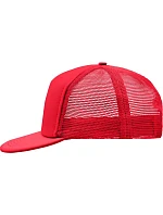 Daiber MB 6207 5 panelová síťovaná kšiltovka 03.6207 red/red