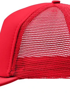 Daiber MB 6207 5 panelová síťovaná kšiltovka 03.6207 red/red